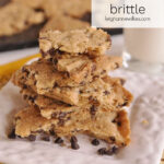 stack of cookie brittle