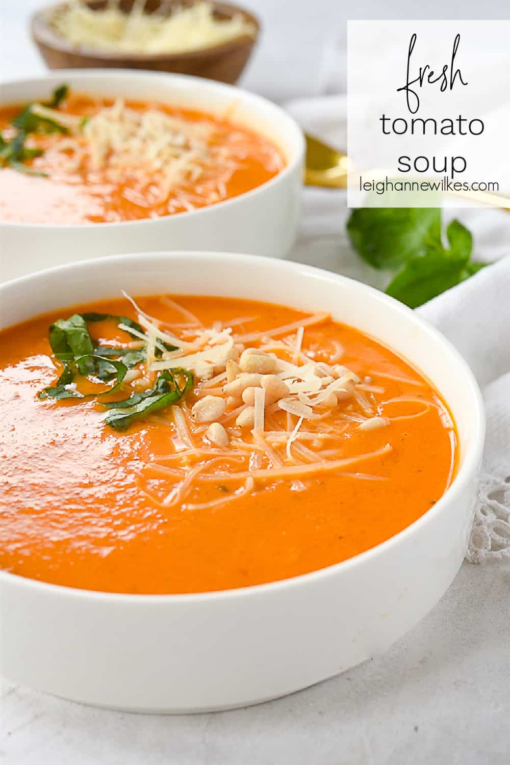 Fresh Tomato Soup Recipe by Leigh Anne Wilkes