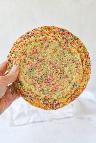 Giant Sugar Cookie Recipe (2 Ways) | by Leigh Anne Wilkes