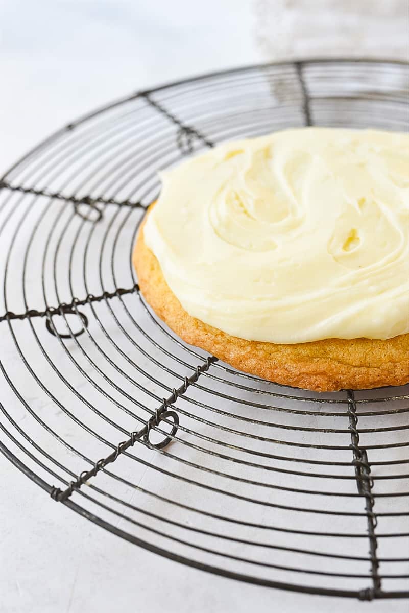 frosted sugar cookie cooling rack