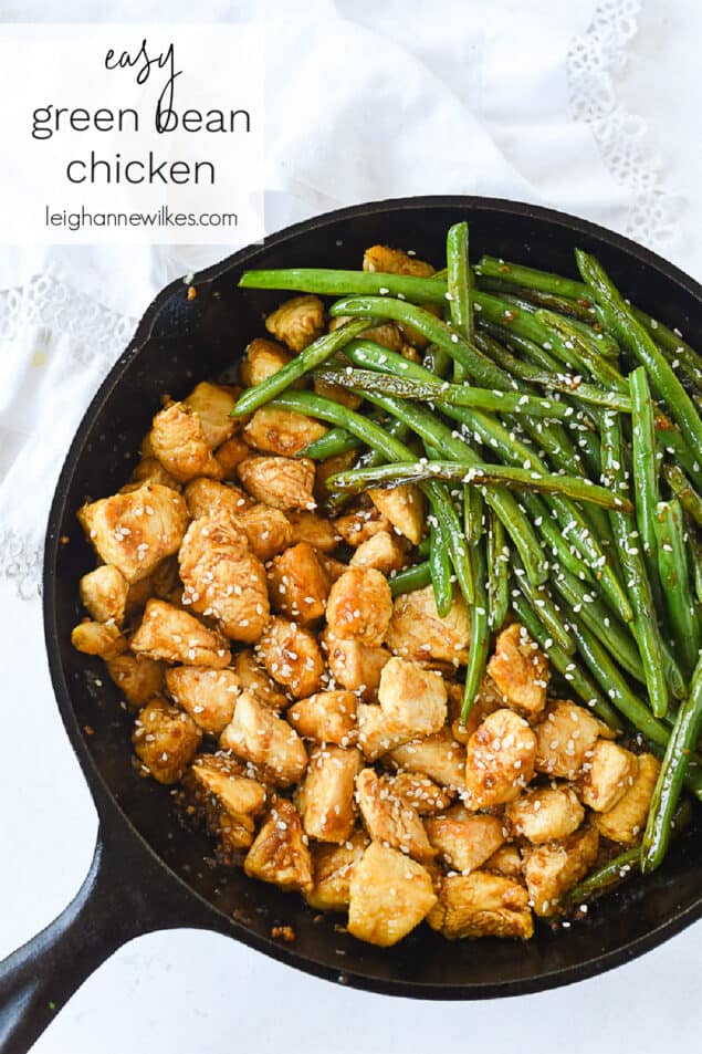 Green Bean Chicken Stir Fry Recipe by Leigh Anne Wilkes