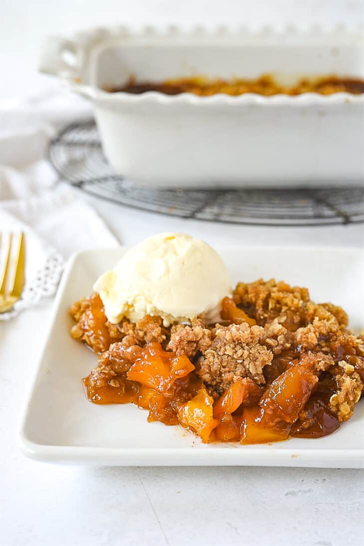 Easy Mango Crumble Recipe by Leigh Anne Wilkes
