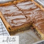 cut peanut butter bars