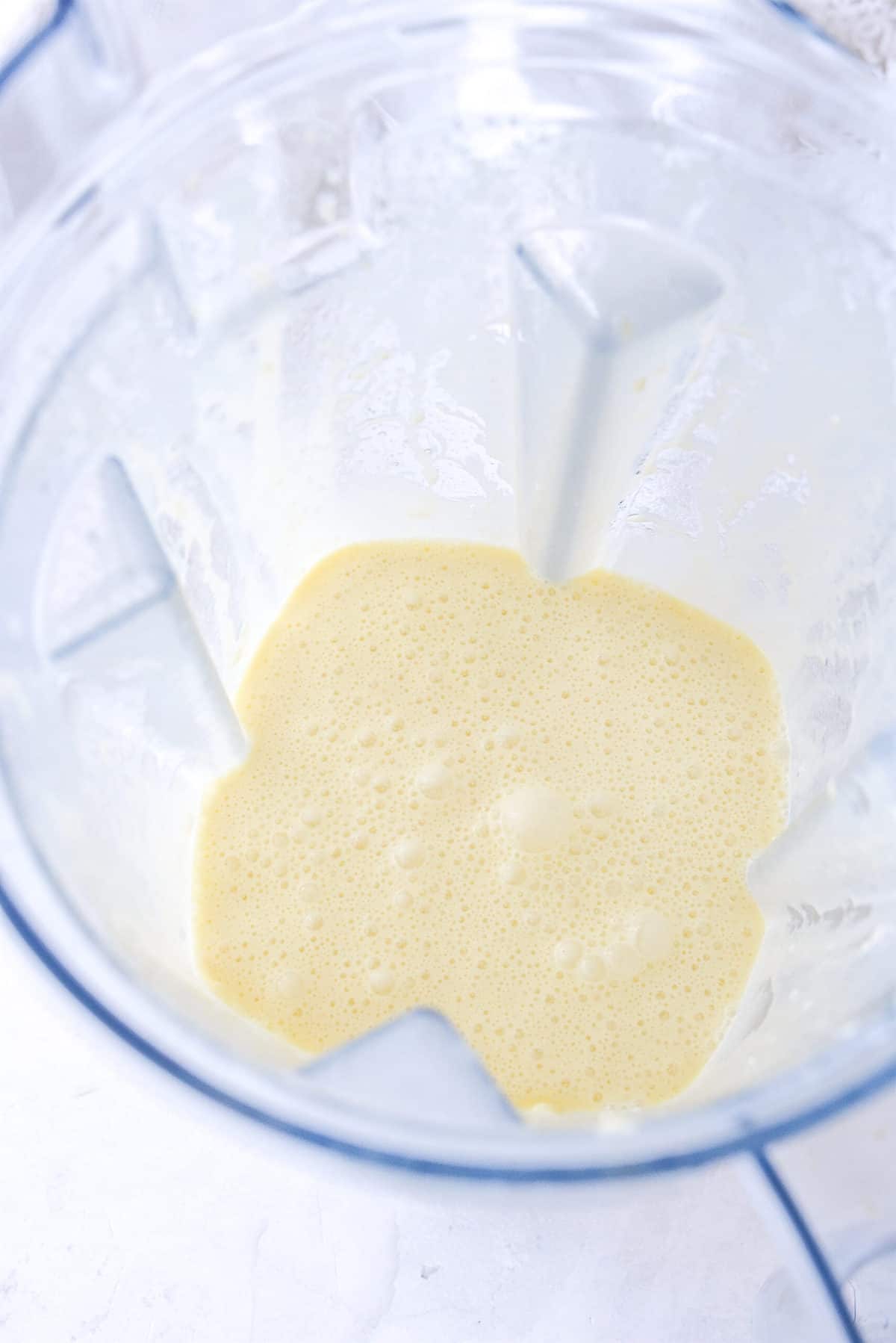 dutch baby batter in a blender