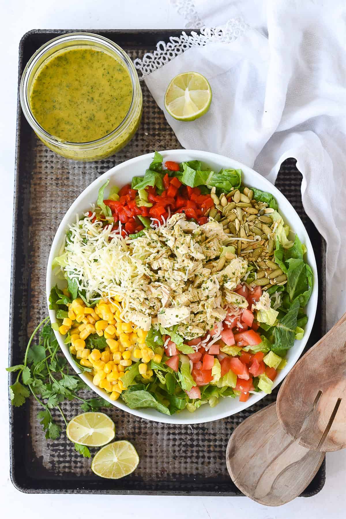 Cilantro Lime Salad Recipe by Leigh Anne Wilkes