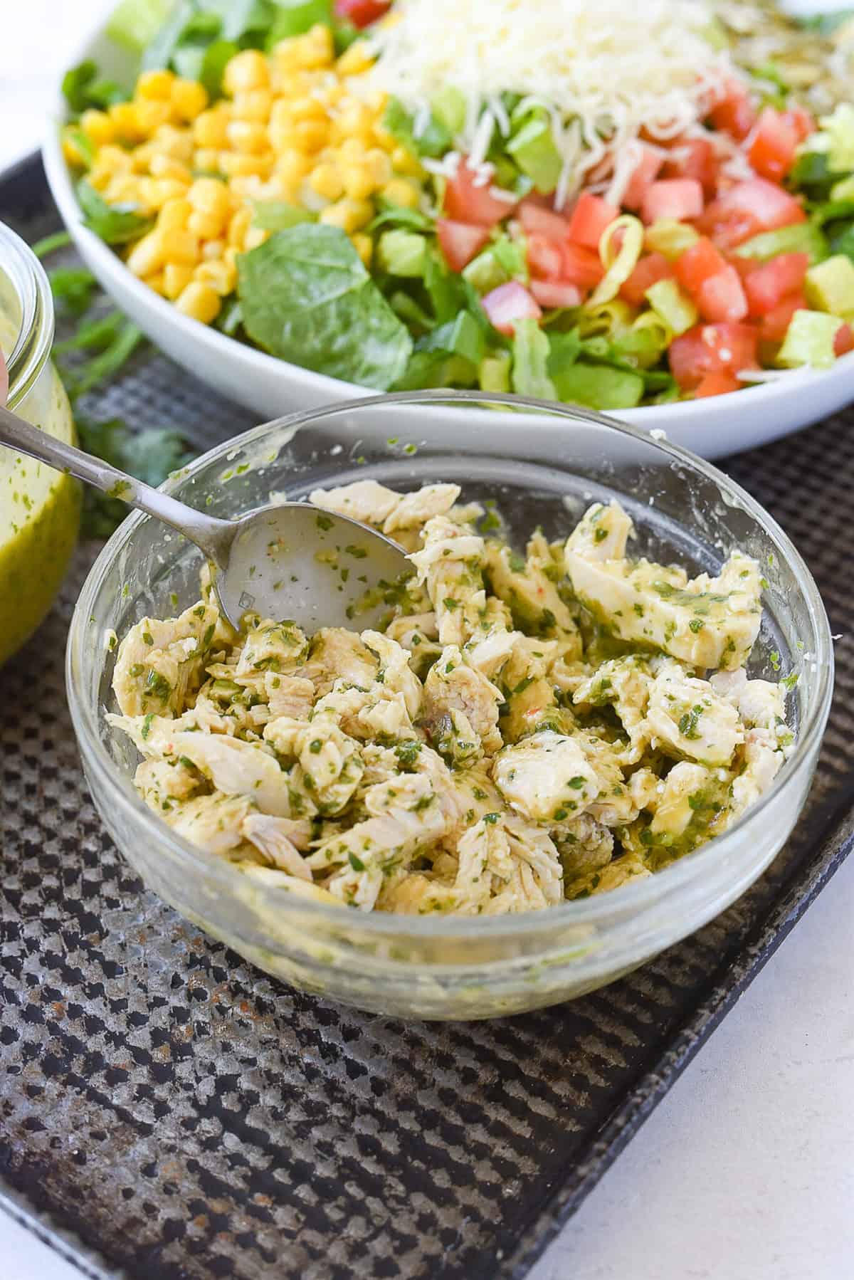 Cilantro Lime Salad Recipe by Leigh Anne Wilkes