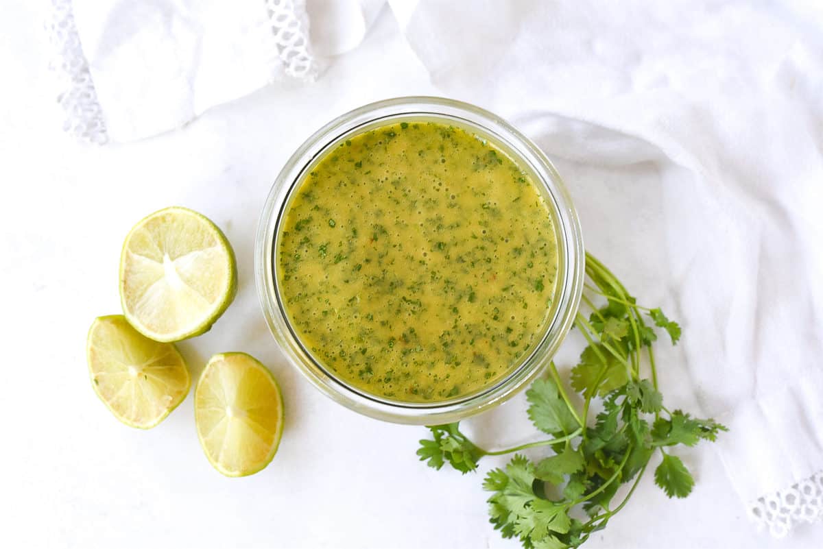 lime cilantro dressing