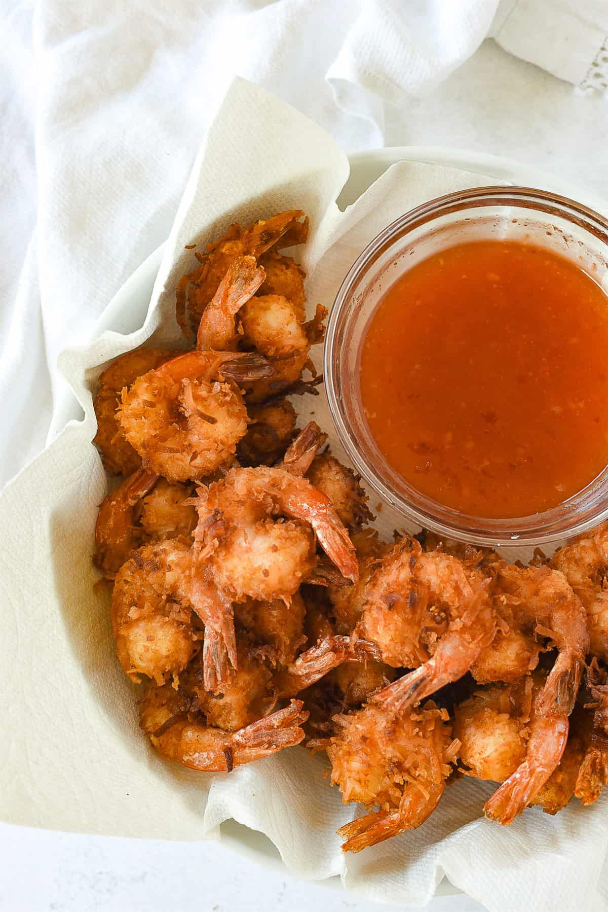 coconut shrimp with dipping sauce