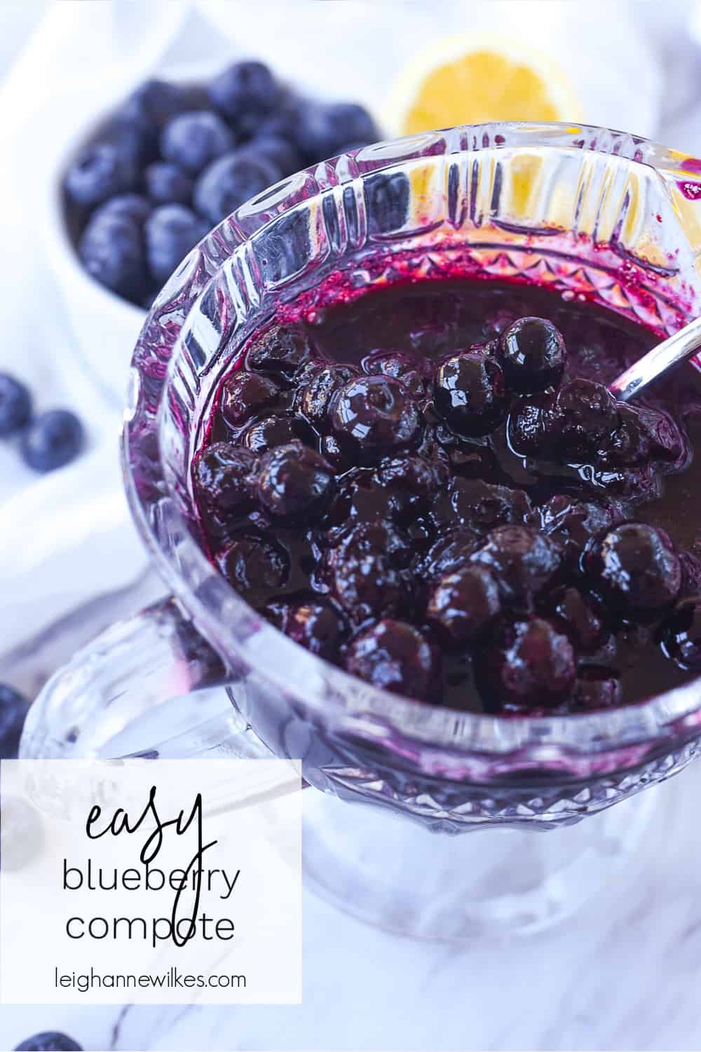 Blueberry Compote Recipe by Leigh Anne Wilkes