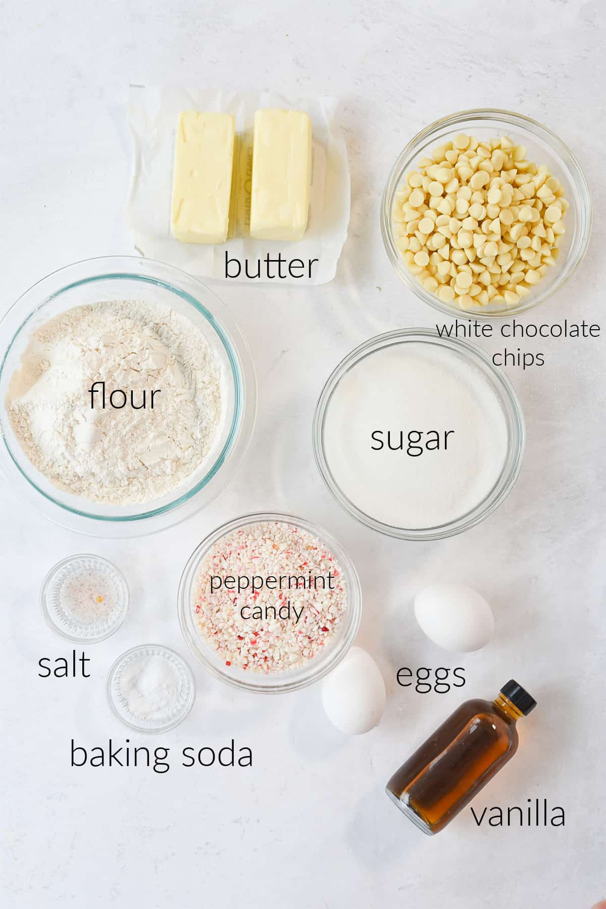 overview of cookie ingredients