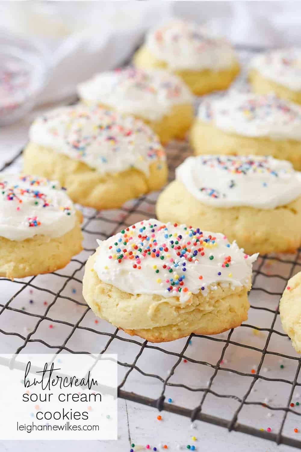 Sour Cream Cookies Recipe by Leigh Anne Wilkes