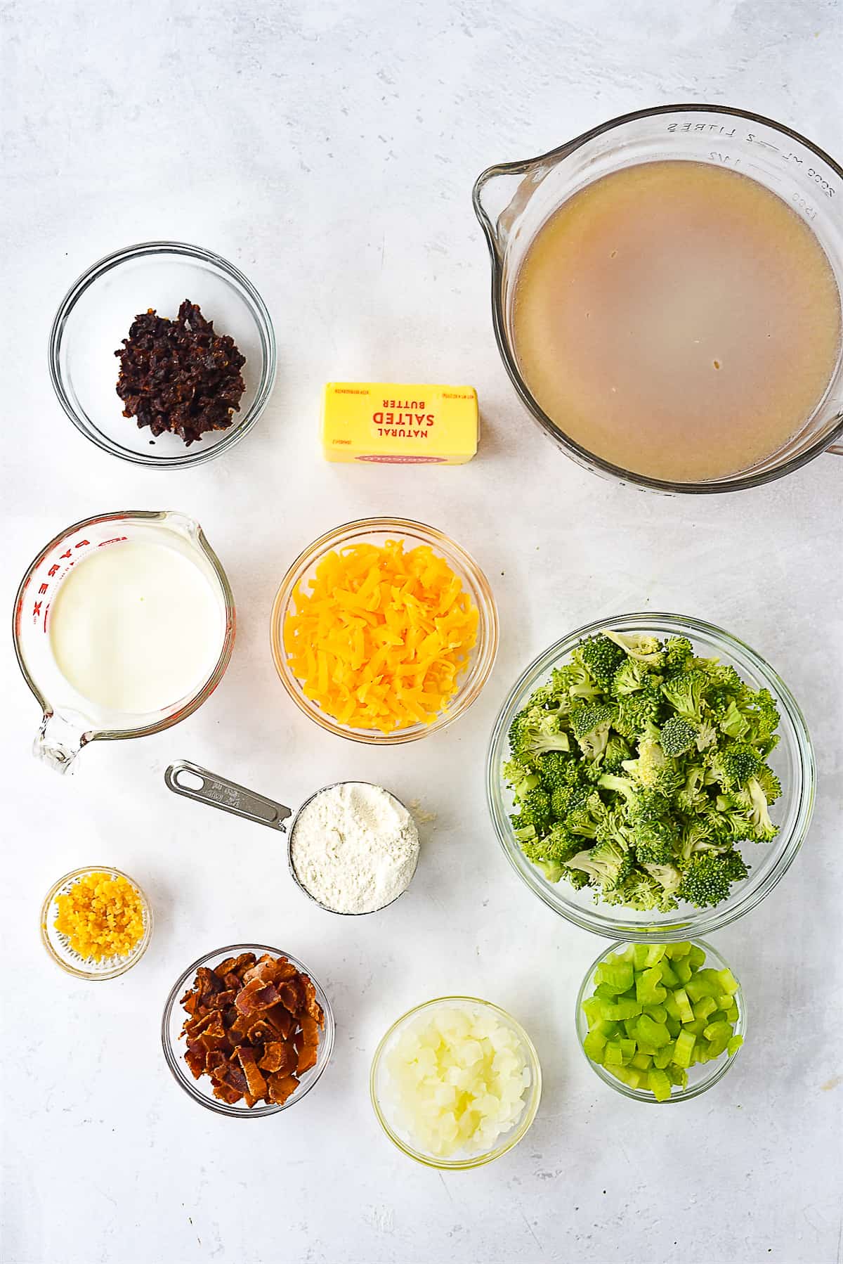 broccoli cheddar soup ingredients