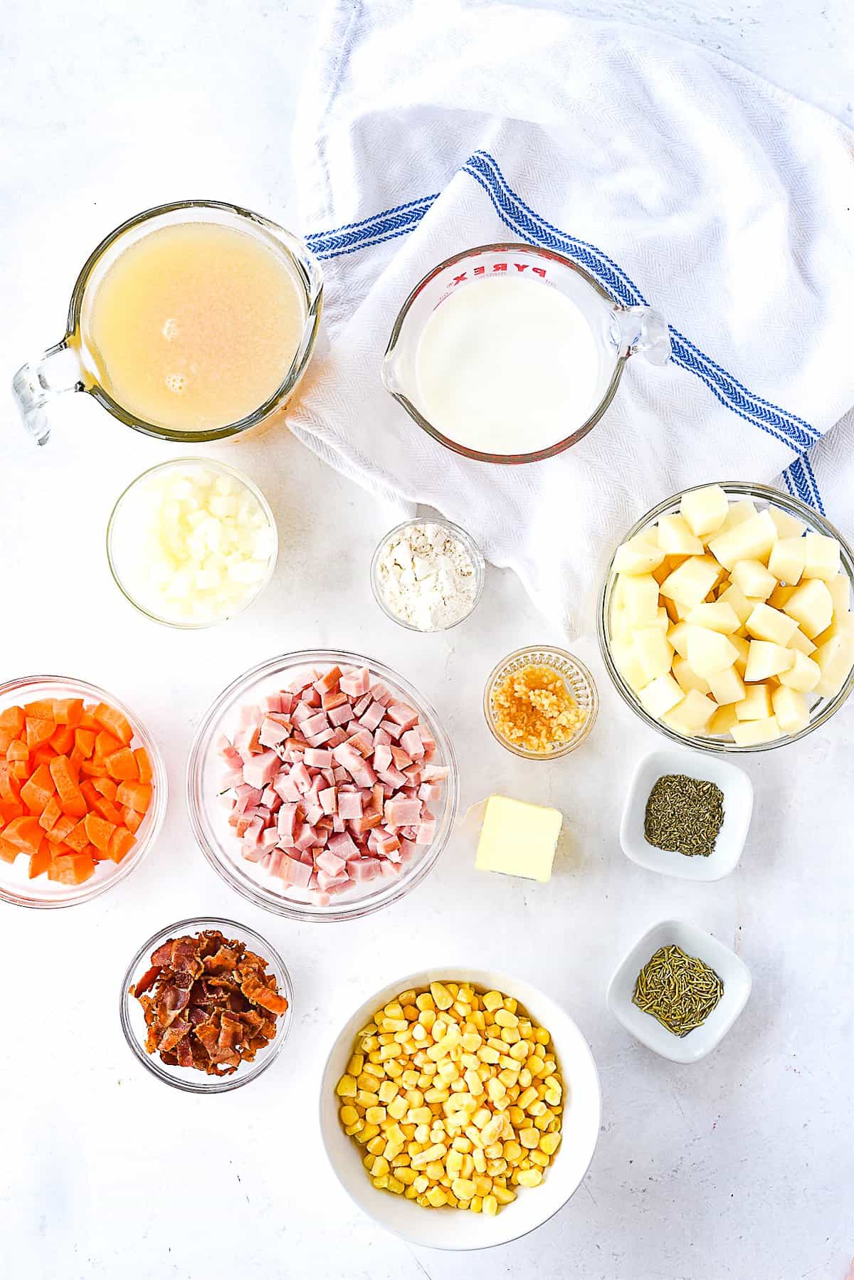 corn chowder ingredients