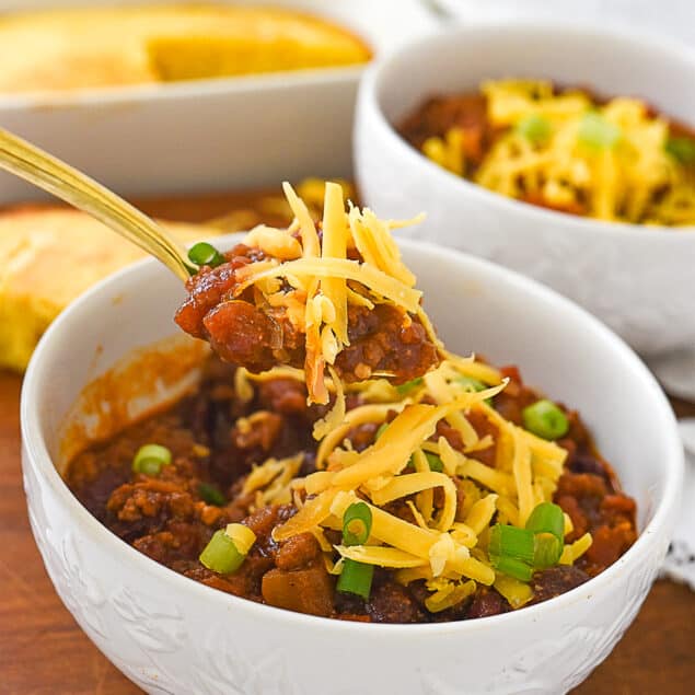 spoonful of small batch chili