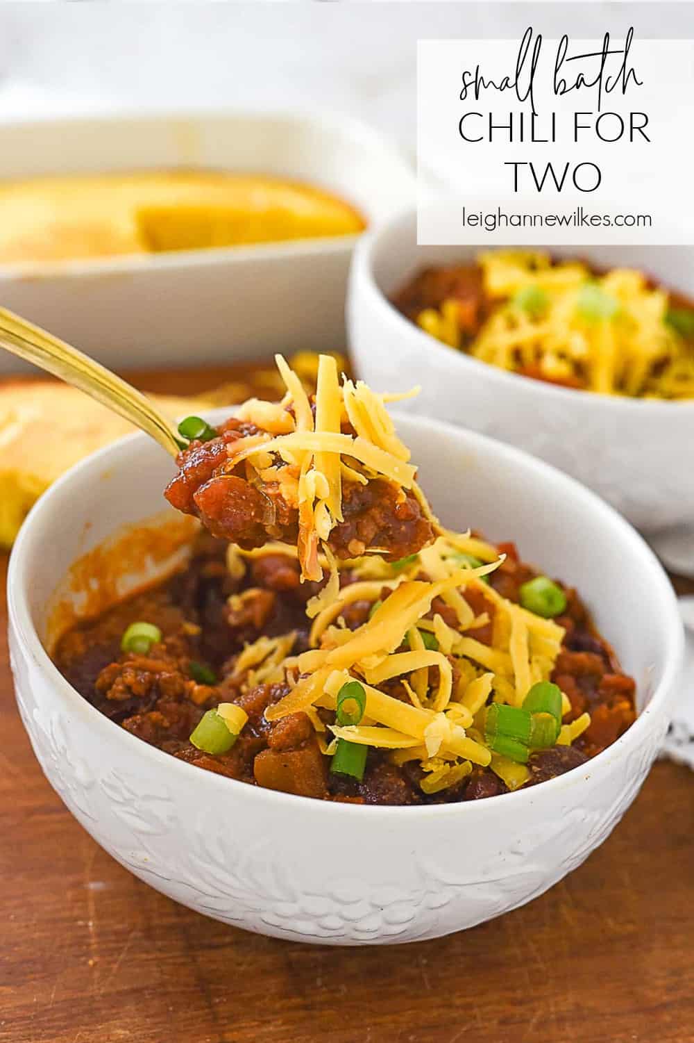 Chili for Two Recipe by Leigh Anne Wilkes