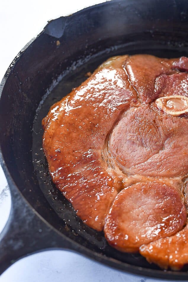 Glazed Ham Steak Recipe by Leigh Anne Wilkes