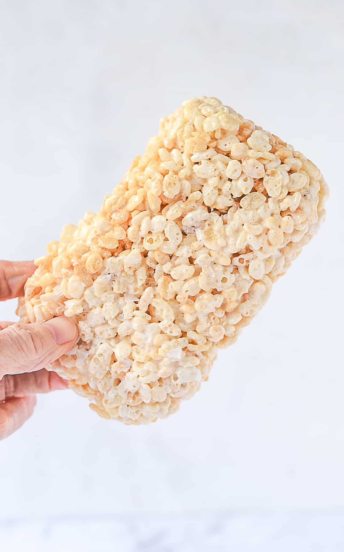 rice krispie treat for one