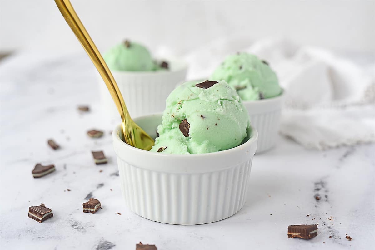 Cool Mint Crunch Ice Cream