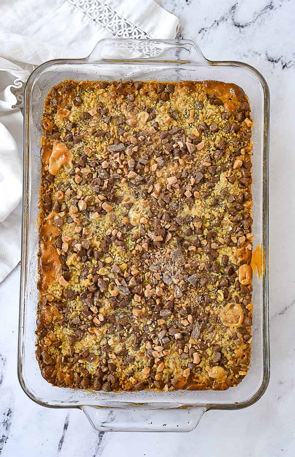 Chocolate Chip Toffee Bars Recipe by Leigh Anne Wilkes