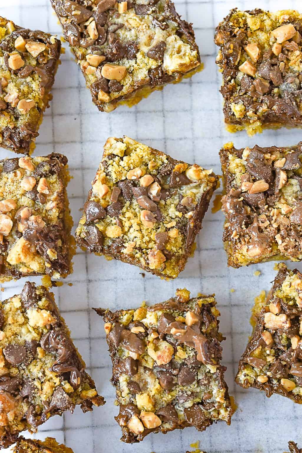 Chocolate Chip Toffee Bars Recipe by Leigh Anne Wilkes