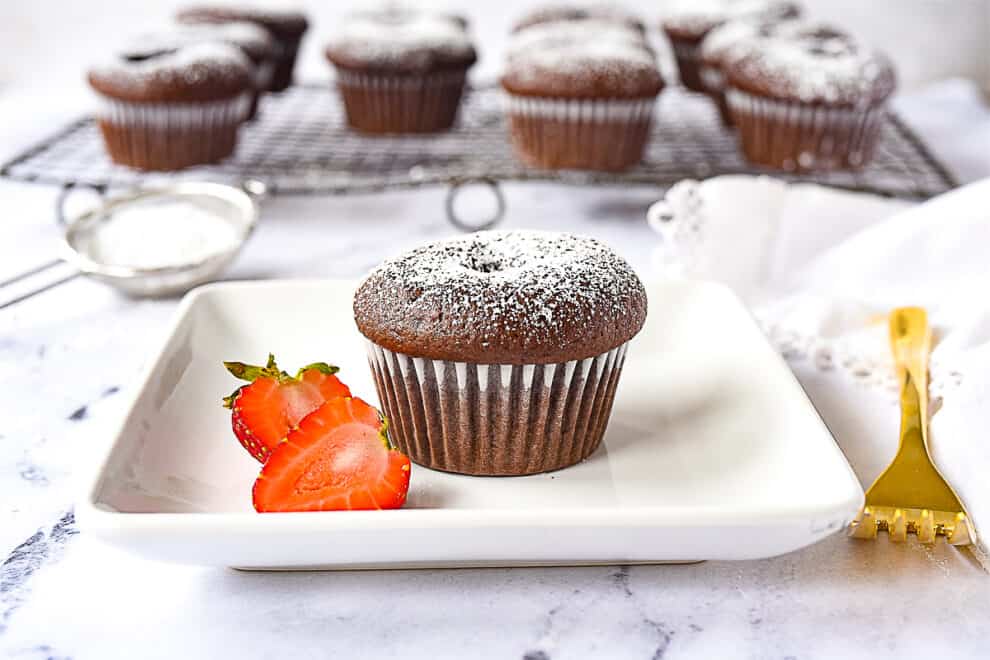 Chocolate Lava Cupcakes Recipe by Leigh Anne Wilkes