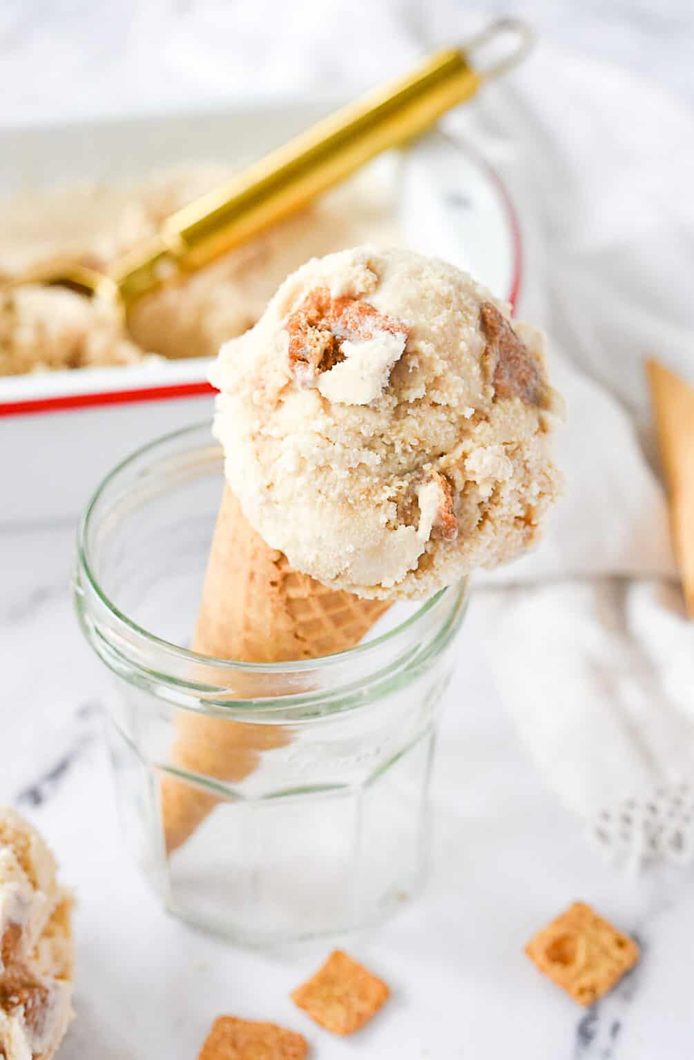 Cinnamon Toast Crunch Ice Cream Recipe by Leigh Anne Wilkes