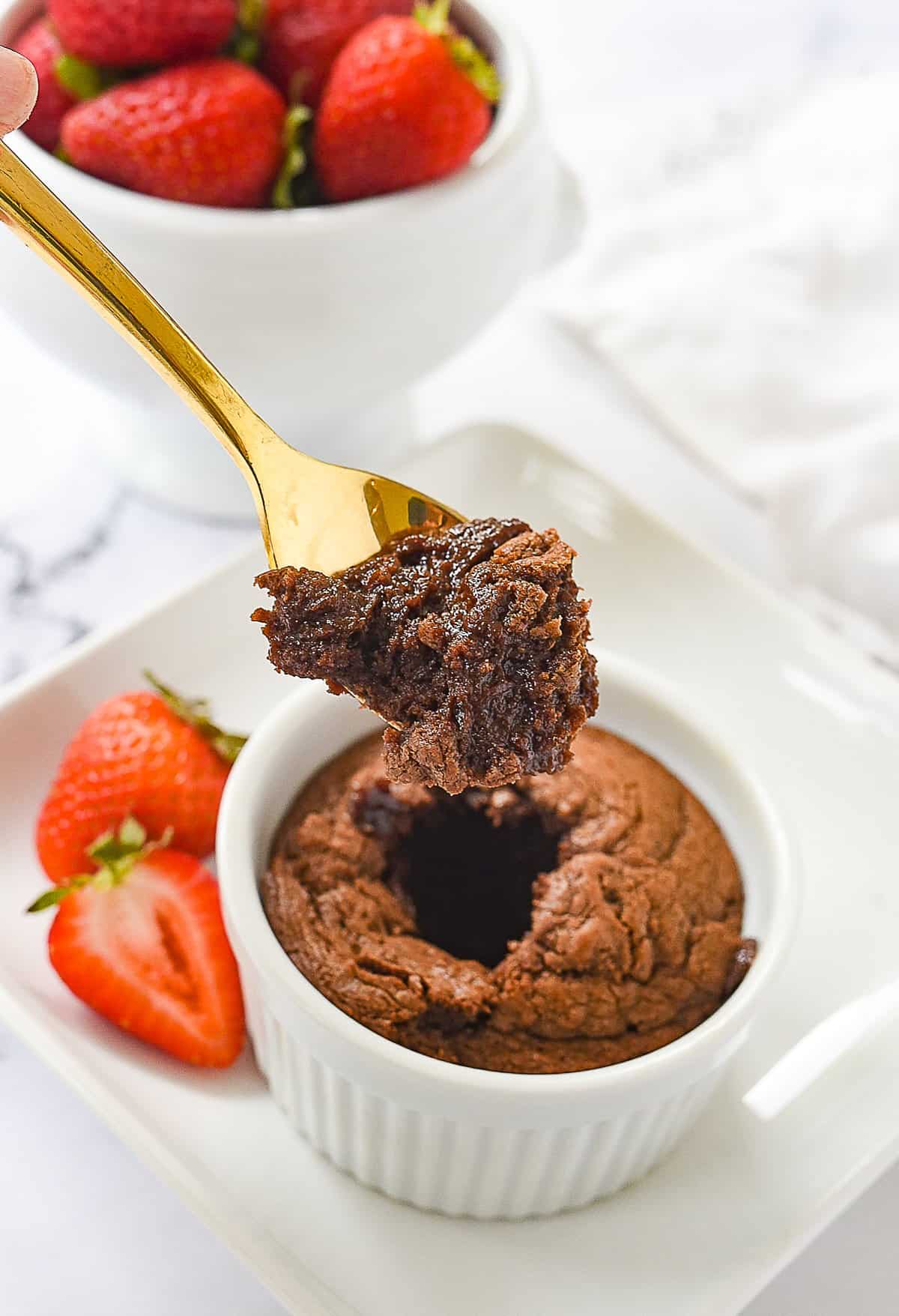 Nutella Chocolate Mug Cake For One - Sweetest Menu