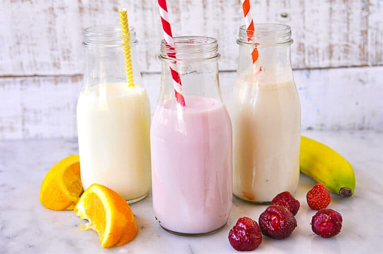 Fruit Flavored Milk Recipe by Leigh Anne Wilkes
