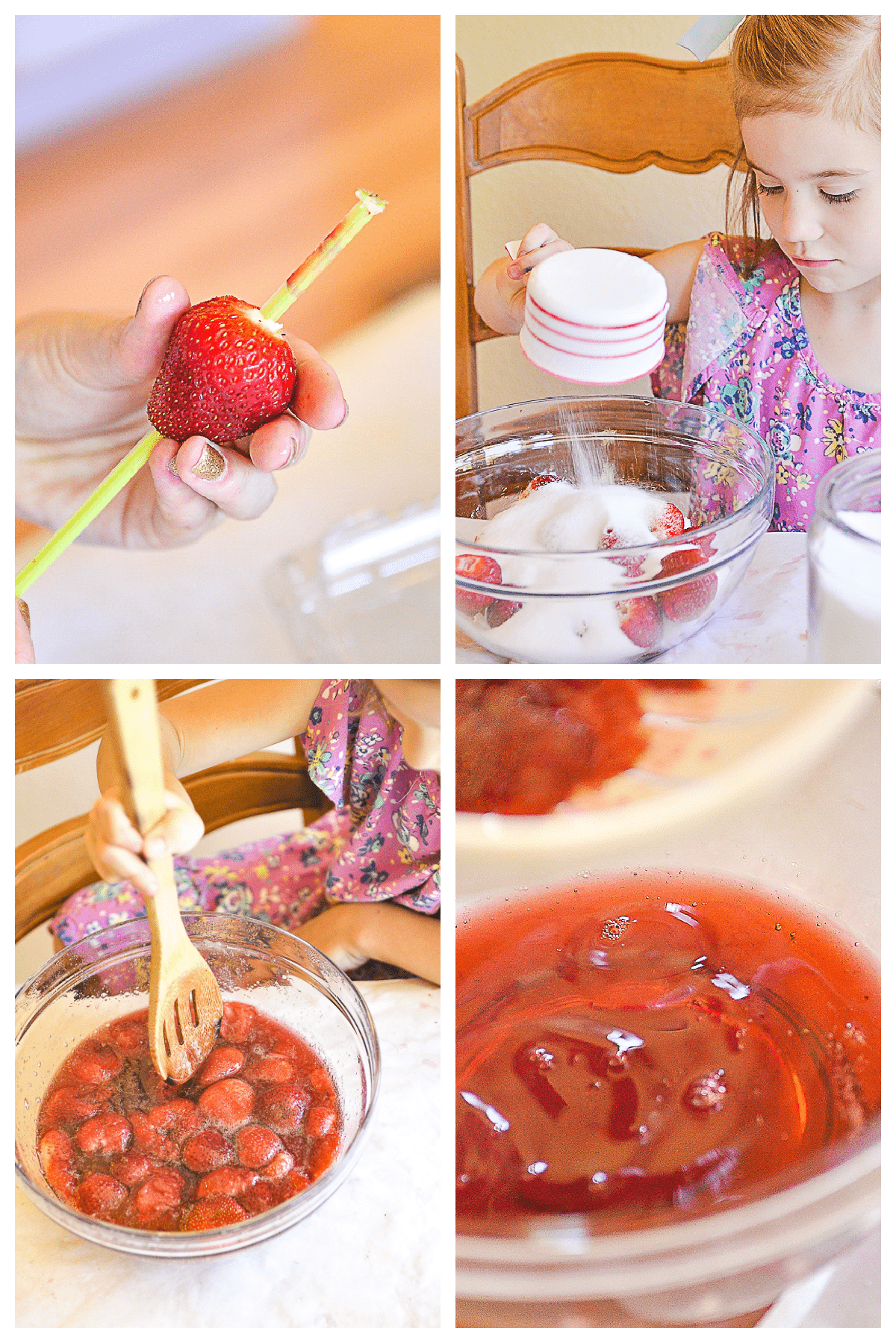 strawberry flavored milk process