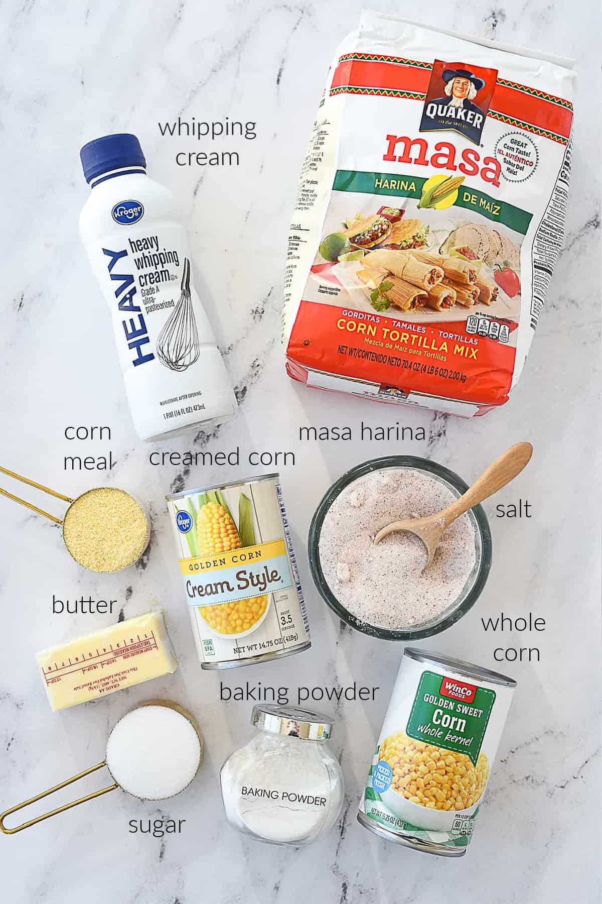 corn casserole ingredients