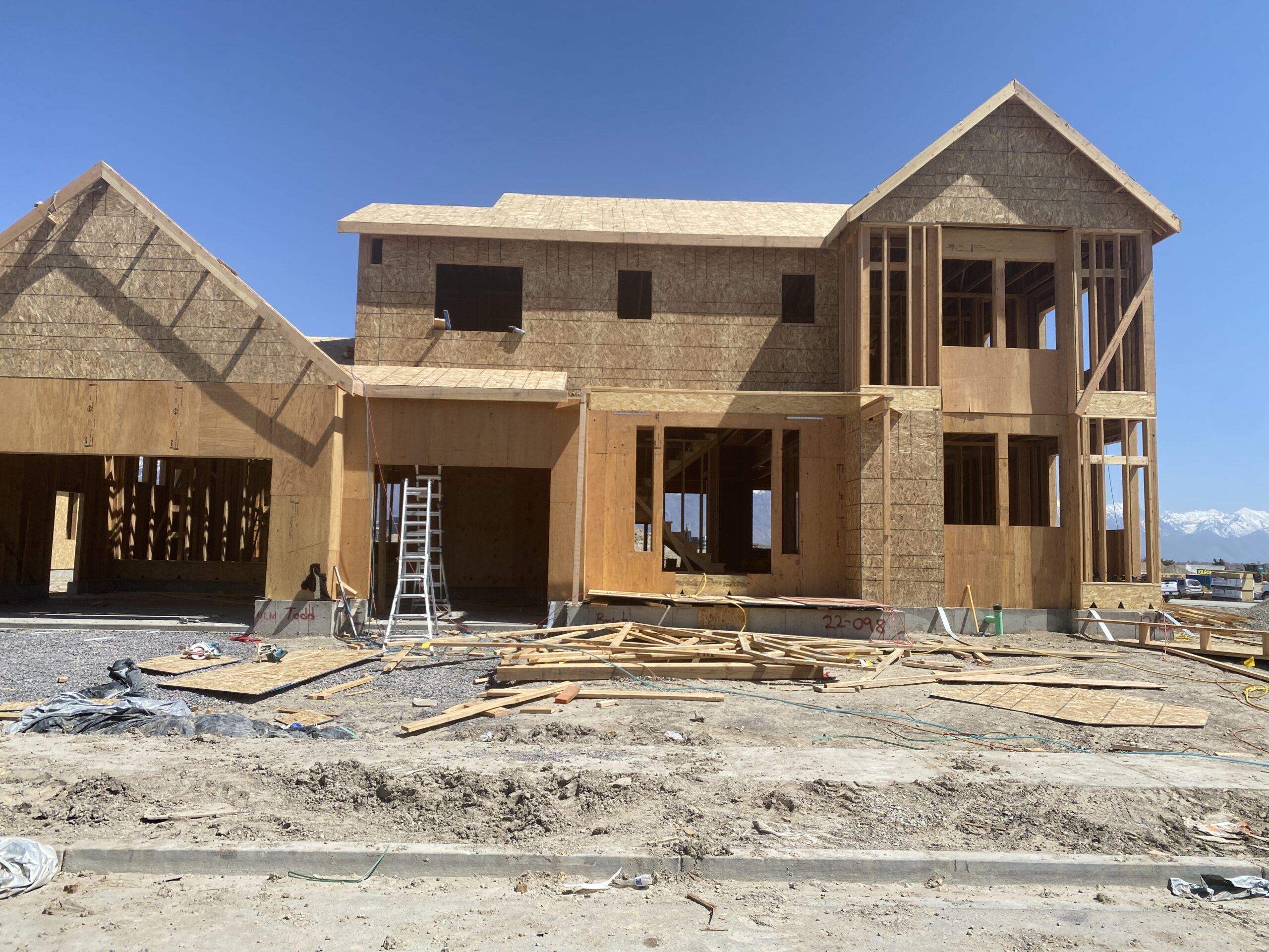 house being built