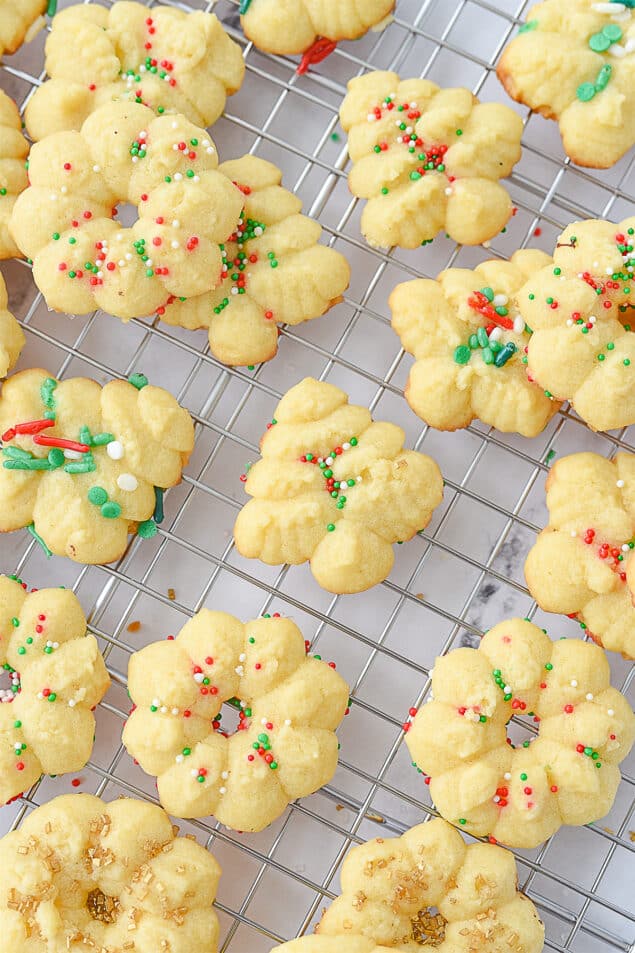 Spritz Cookies - Your Homebased Mom