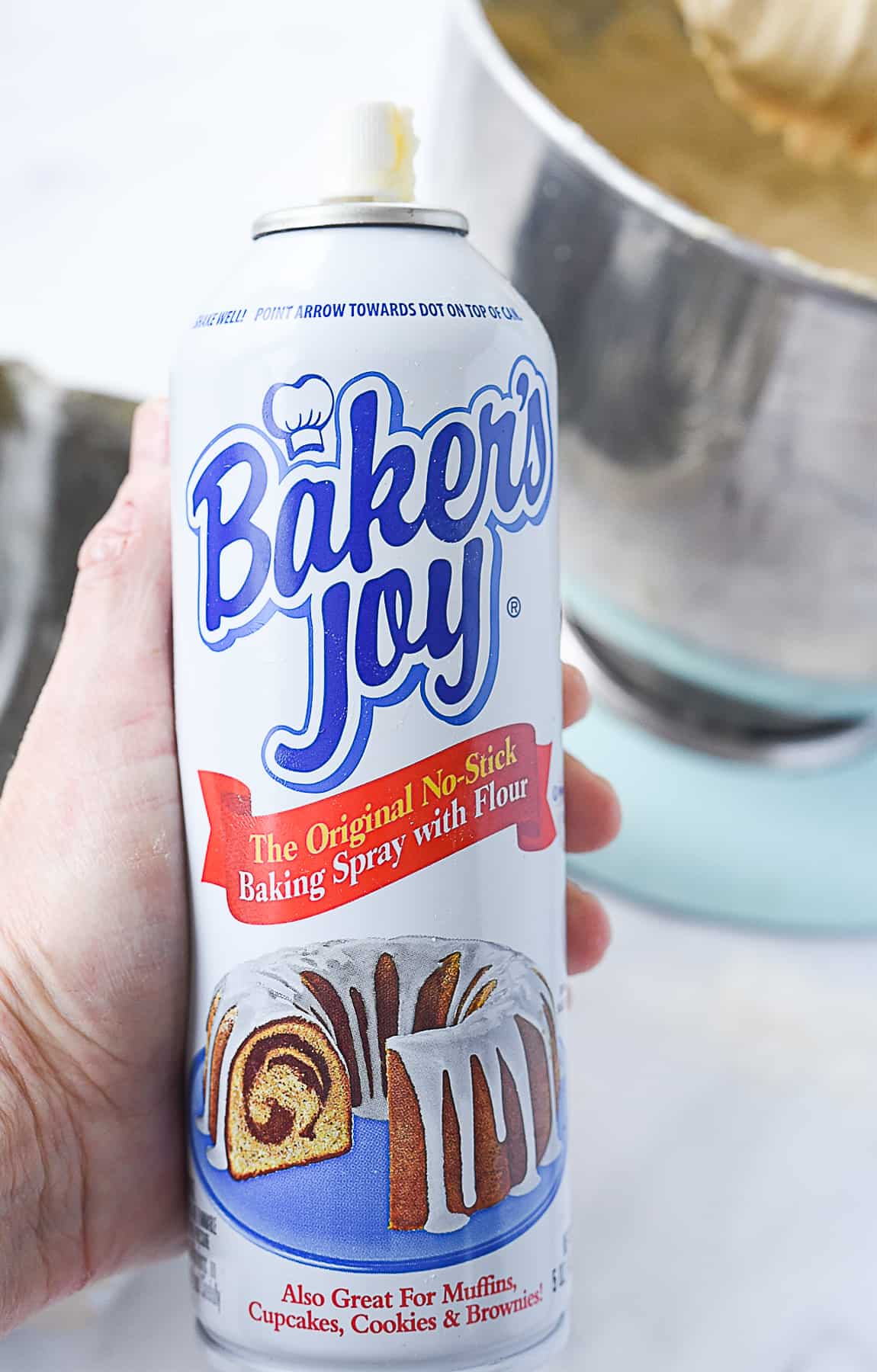 Baker's Joy The Original No-Stick Baking Spray with Flour 5 oz. Can