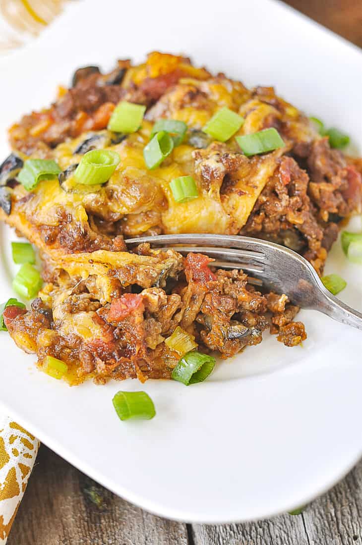 Taco Casserole Recipe from Leigh Anne Wilkes