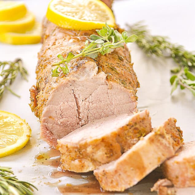 SLICED LEMON PORK TENDERLOIN