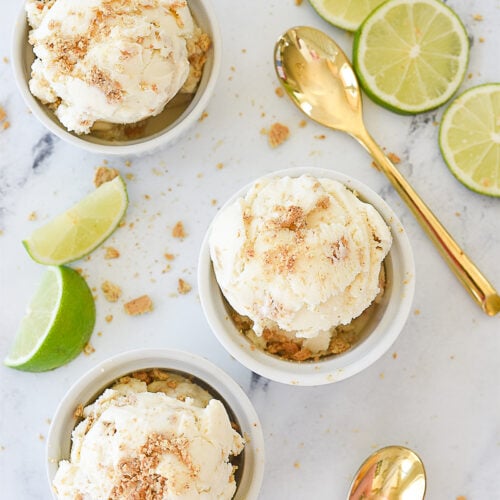 No-Churn Key Lime Pie Ice Cream