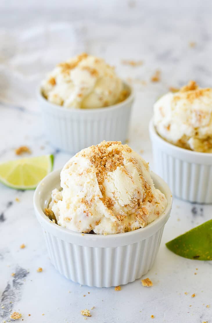 Key Lime Pie Ice Cream Recipe by Leigh Anne Wilkes