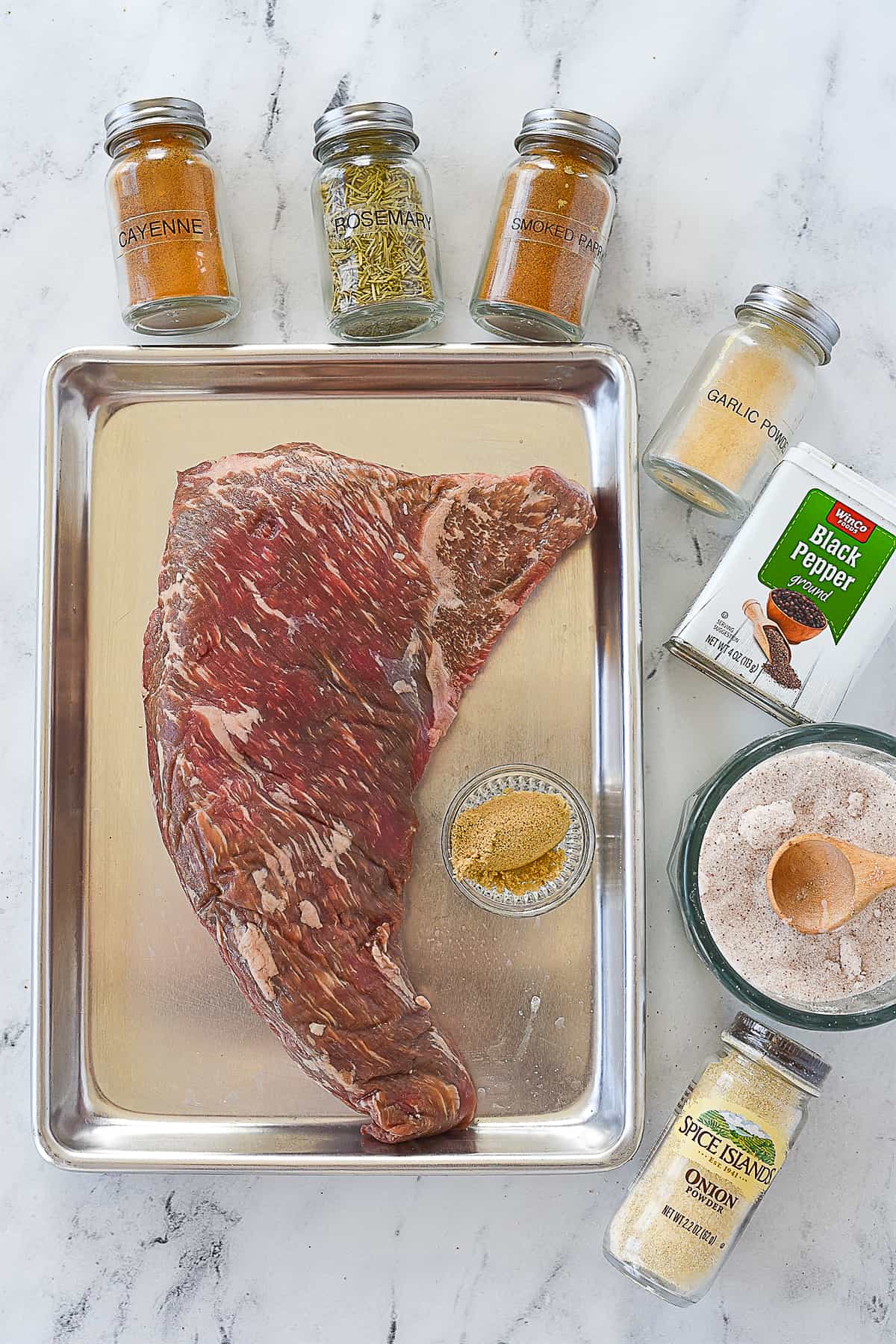 ingredients for tri tip in the oven