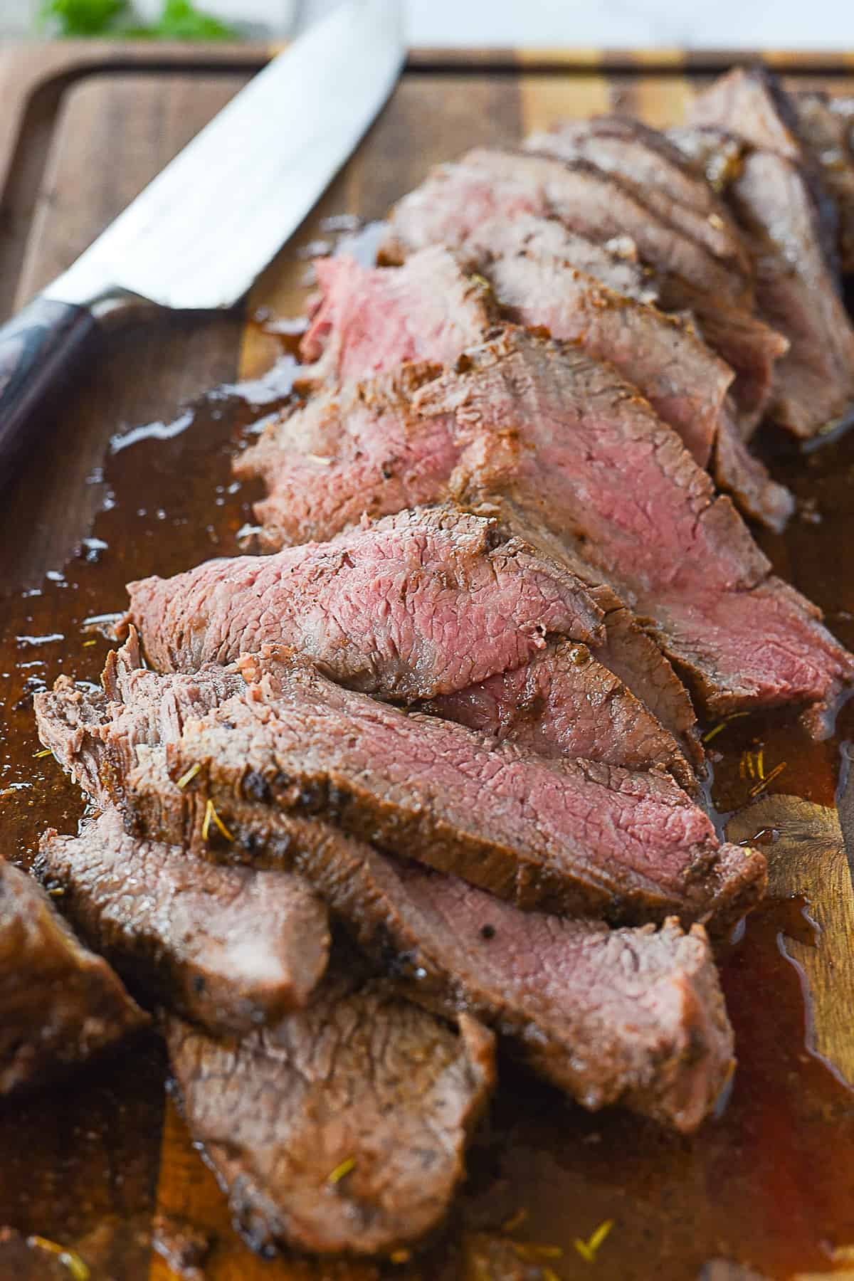 Cooking tri tip steak in oven top