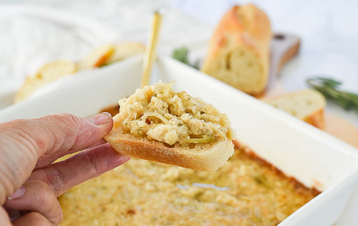 Roasted Garlic Artichoke Dip Leigh Anne Wilkes