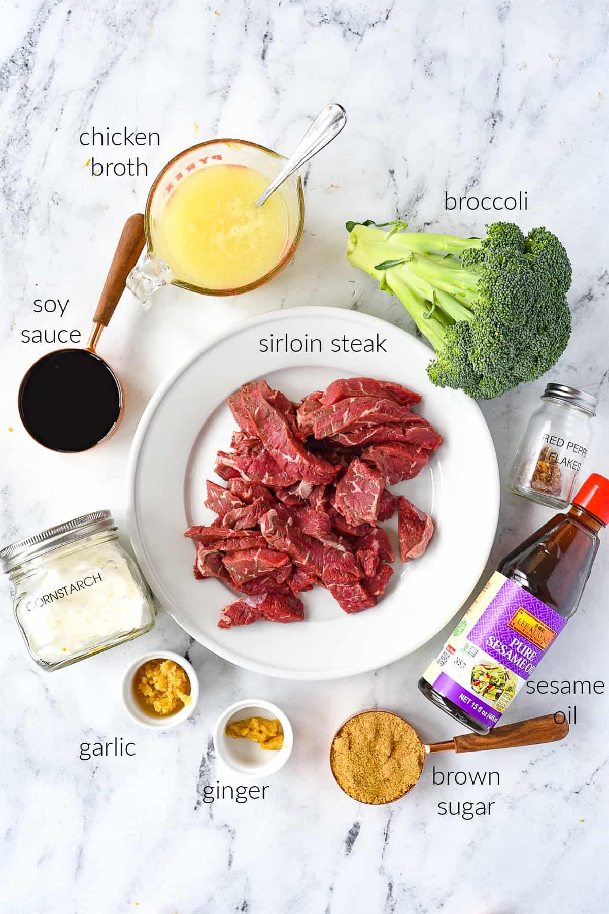 ingredients for crock pot beef and broccoli