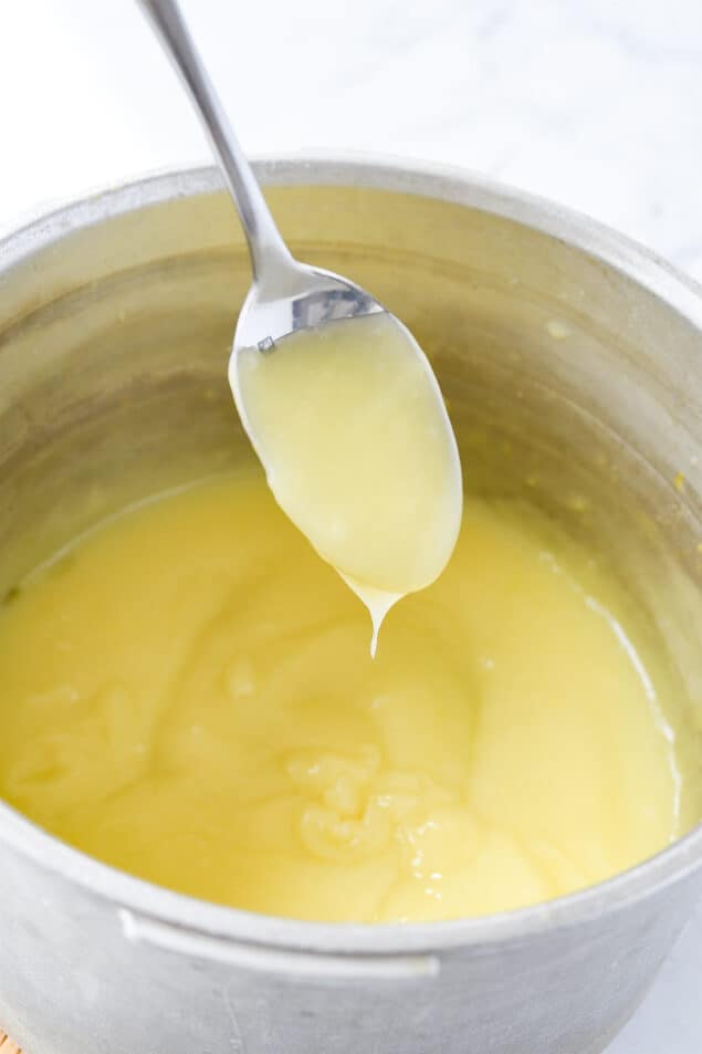 thickened lemon pie filling