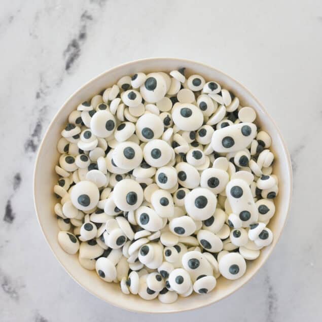 bowl fullof googly candy eyes