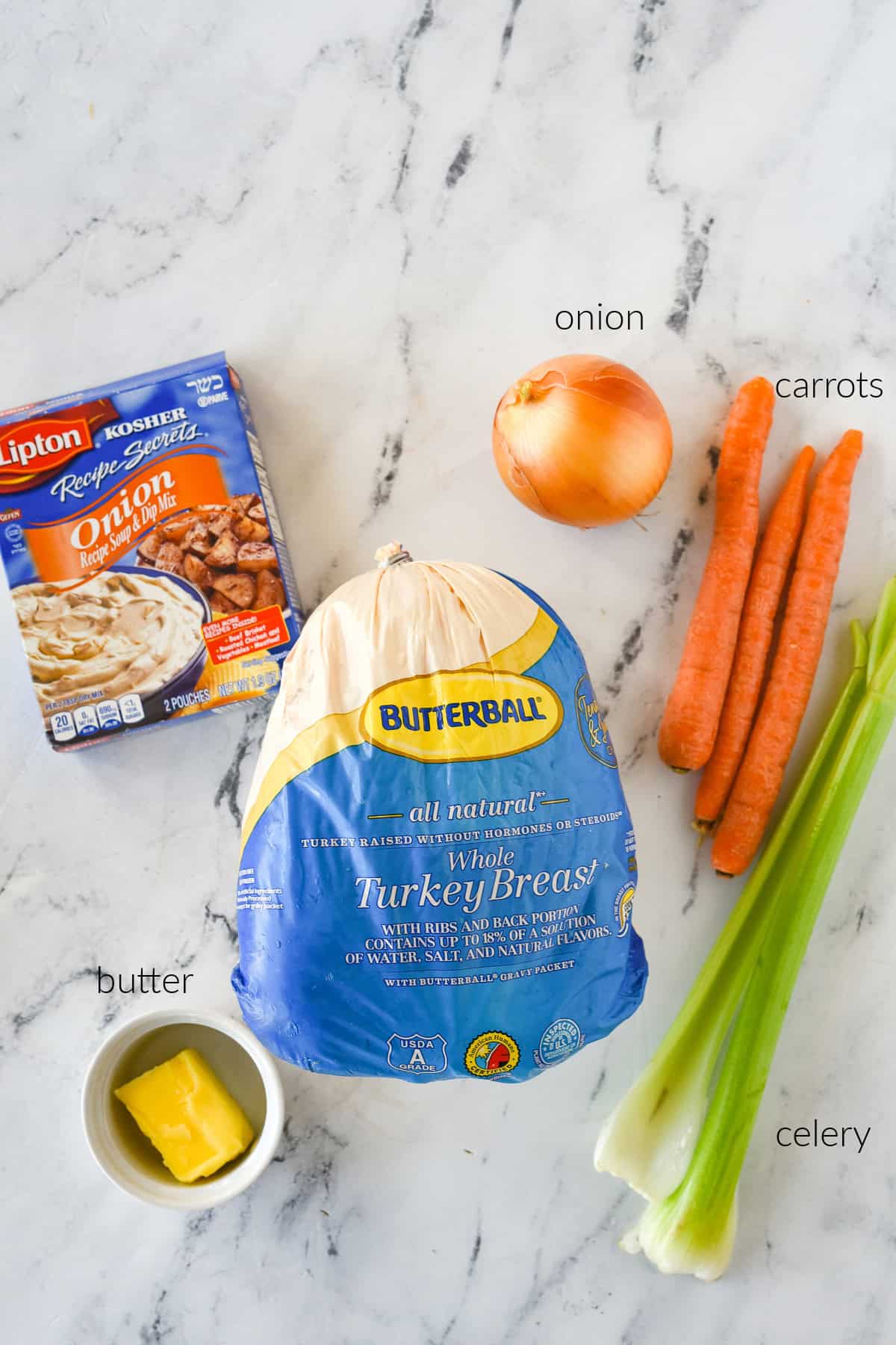ingredients for slow cooker turkey breast
