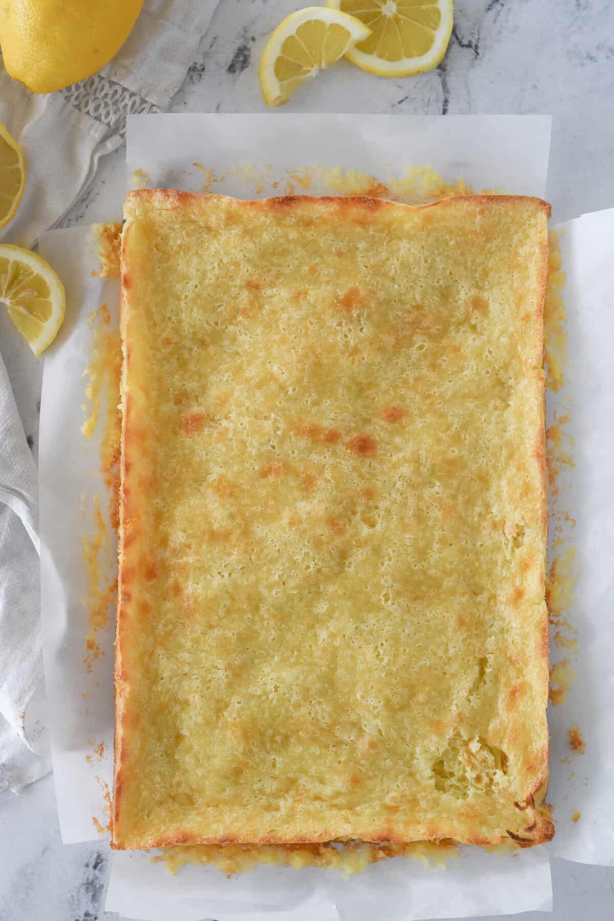 baked ooey gooey cake